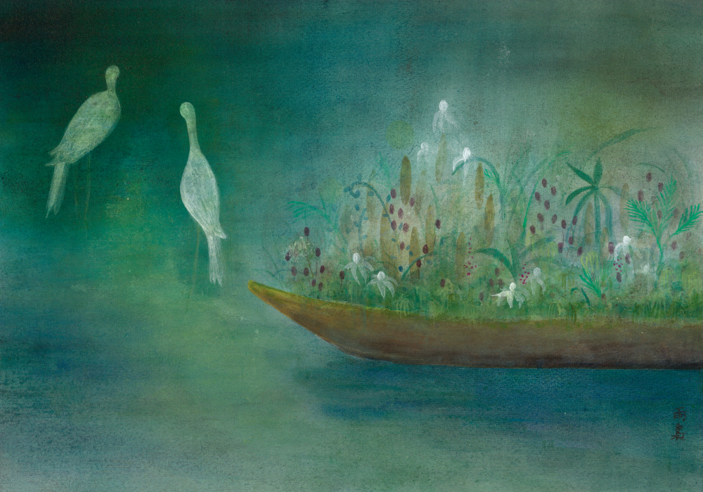 「廃市」illustration by Ukyo SAITO ©斎藤雨梟