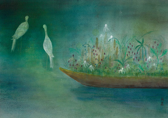 「廃市」illustration by Ukyo SAITO ©斎藤雨梟