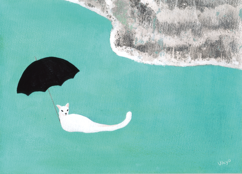 「白い忘却」illustration by Ukyo SAITO ©斎藤雨梟