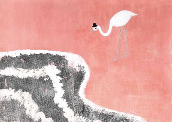 「白い追憶」illustration by Ukyo SAITO ©斎藤雨梟