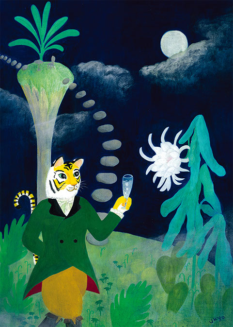 「QUEEN　海なき灯台」illustration by Ukyo SAITO ©斎藤雨梟